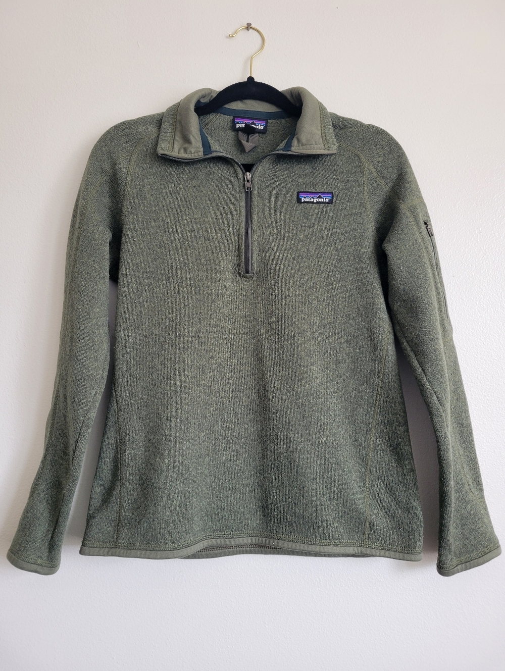 Patagonia Quarter Zip Fleece Better Sweater Pullover